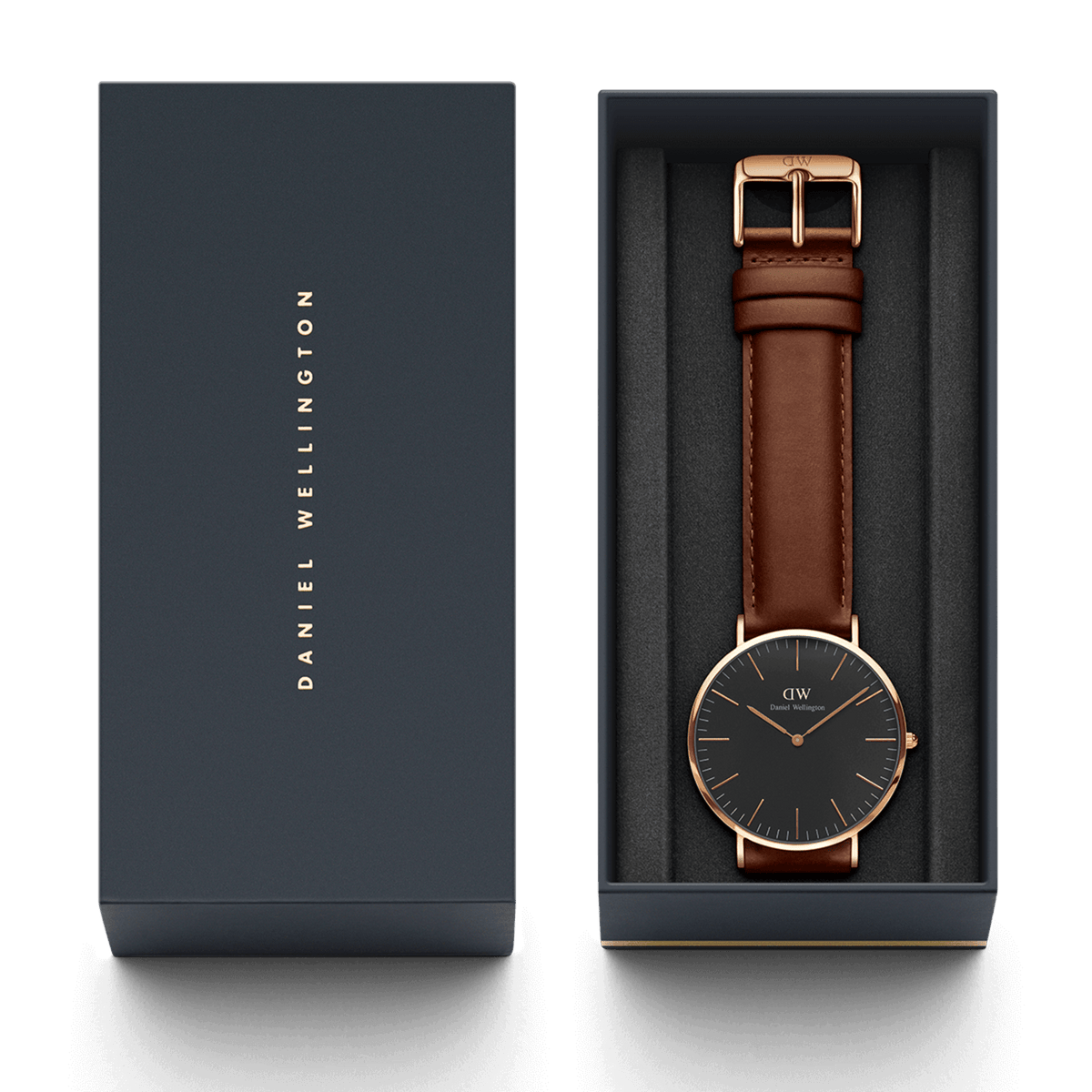 Daniel Wellington Men s Classic St Mawes Rose Gold Watch
