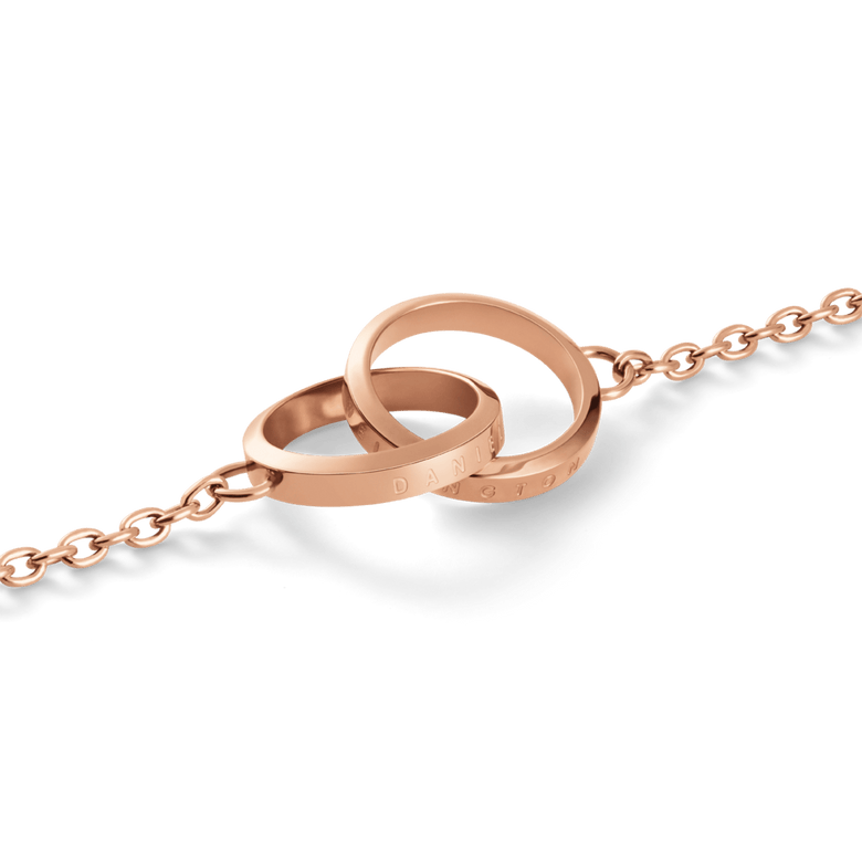 Elan Unity Necklace Rose Gold