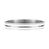 Emalie Infinite Silver Satin White
